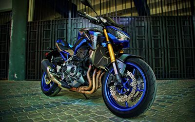 Kawasaki Z900, 4k, superbike, 2020 polkupyörää, HDR, 2020 Kawasaki Z900, japanilaiset moottoripyörät, Kawasaki