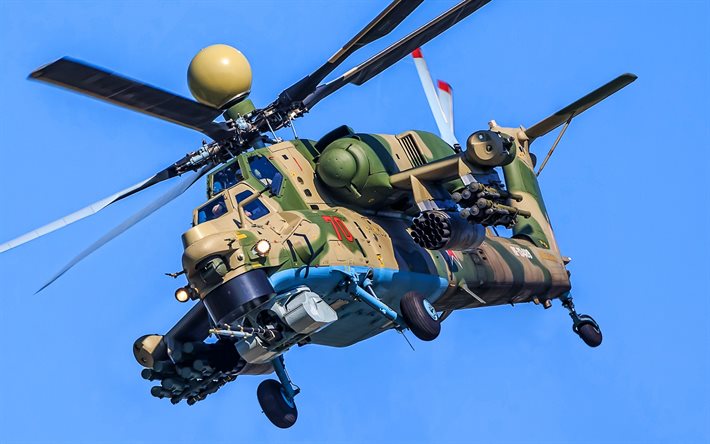 Mi-28, close-up, russian military helicopter, Havoc, Mil Mi-28, Russian Air Force, Mil Helicopters, Russian Army