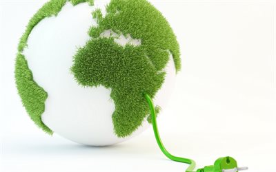 green electricity, eco energy, green energy, ecology, grass globe, eco concepts