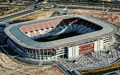 Murcia stadium, Spanish Football Stadium, Real Murcia Stadium, New Stadiums, La Liga Stadiums, Murcia, Spain