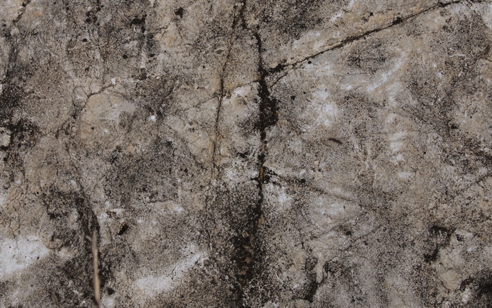 gris texture de pierre, mur fissur&#233;, pierre fond, mur, des rayures