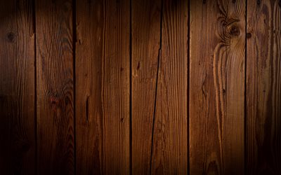 marrone a muro in legno, 4k, di legno, sfondo, marrone, tavole in legno, carpenteria in legno, texture