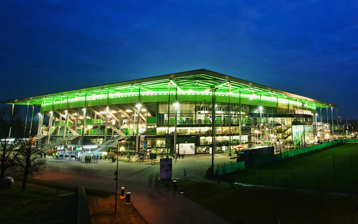 Volkswagen Arena, El Wolfsburgo Arena, Spanish Football Stadium, Wolfsburg, Alemania, La Bundesliga, La Etapa, El Wolfsburgo Stadium