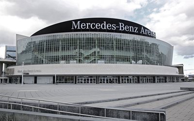 Mercedes-Benz Arena, Berlin, german sports arena, modern sports buildings, Germany