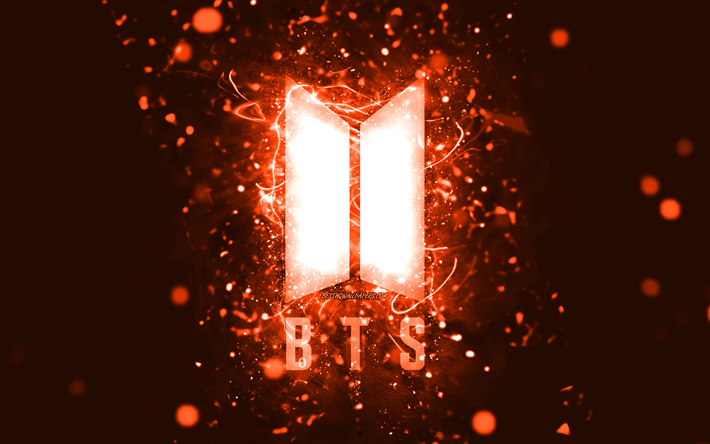 Download wallpapers BTS red logo, 4k, Bangtan Boys, red brickwall, BTS logo,  korean band, BTS neon logo, BTS for desktop with resolution 3840x2400. High  Quality HD pictures wallpapers
