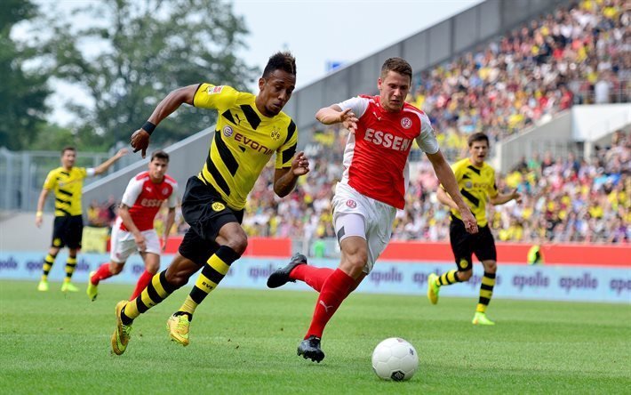 Pierre-Emerick Aubameyang, el Borussia de Dortmund, el f&#250;tbol, Alemania