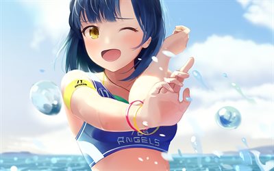Yuriko zanpakutos de nanao, verano, personajes de anime, La Idolmaster Millones de Vivir, manga, Idolmaster
