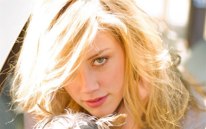 Amber Heard, kasvot, muotokuva, photoshoot, Amerikkalainen n&#228;yttelij&#228;, Hollywood-t&#228;hti, Allure