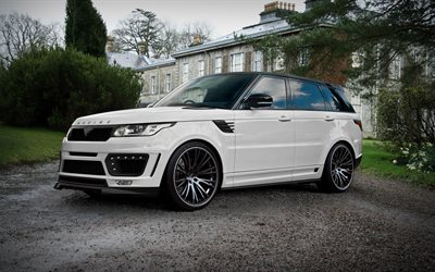 Range Rover Sport, 2018 cars, Aspire Design, tuning, Land Rover, Range Rover