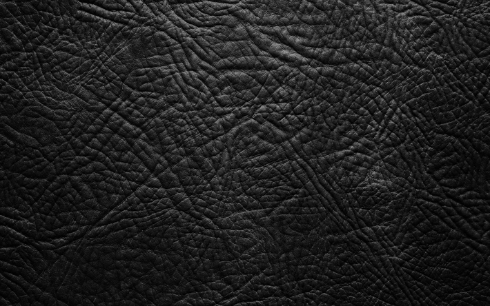 nero in pelle texture con una risoluzione di 4k, in pelle, texture, close-up, sfondo nero, sfondi, macro, pelle