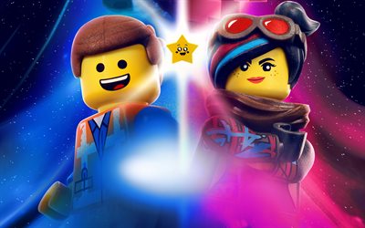 4k, The Lego Movie 2 La Seconda Parte, poster, 2019 film, opere d&#39;arte, 2019 The Lego Movie 2
