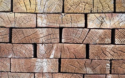 puun lankkuja tekstuuri, puinen muuraus, taustalla puinen aluksella, puinen baareja