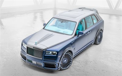 Mansory Rolls-Royce Cullinan, tuning, 2020 carros, SUVs, Mansory, carros de luxo, 2020 Rolls-Royce Cullinan, A Rolls-Royce