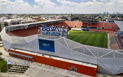 BBVA Compass Stadium di Houston Dynamo Stadium, stadio di calcio, MLS, Houston, Texas, USA, Houston Dynamo, Major League Soccer, Houston Dash Stadio