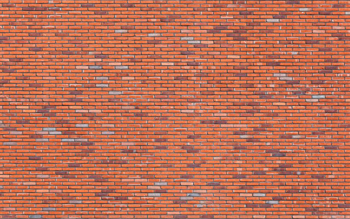 orange brickwall, 4k, grunge origines, orange briques de fond, des briques de textures, 3d, des textures, mur de briques, briques de fond, orange, pierre fond, de briques, de briques oranges