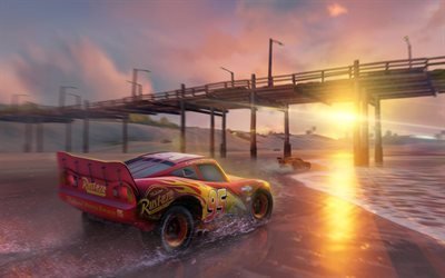 Lightning McQueen, Cars 3, 2017 movie, Driven to Win, Disney