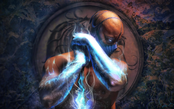 Download Imagens Sub Zero 4k Ninja Mortal Kombat X Espada Jogo