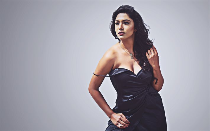 4k, Akshatha Sreedhar, 2020, Bollywood, l&#39;actrice indienne, beaut&#233;, brunette femme, Akshatha Sreedhar photoshoot