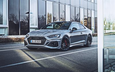 4k, Audi RS5 Coupe, street, 2020 cars, supercars, 2020 Audi RS5 Coupe, german cars, Audi
