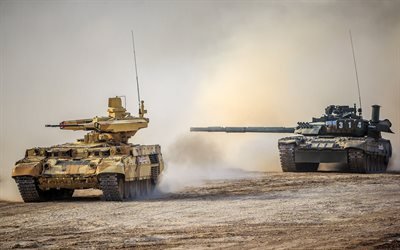BMPT-72, Terminator 2, m&#225;quina de combate, T-80UE-1, tanque ruso, Rusia, veh&#237;culos blindados rusos