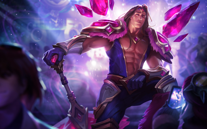 Taric, 4k, MOBA, krigare, League of Legends