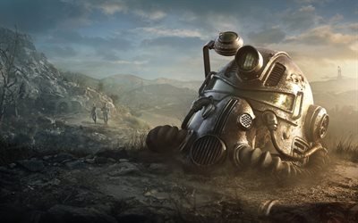 Fallout 76, 2018, konst, promo, nya spel, &#197;tg&#228;rd, RPG (rollspel)