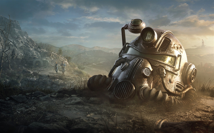 Fallout 76, 2018, art, promo, new games, Action, RPG