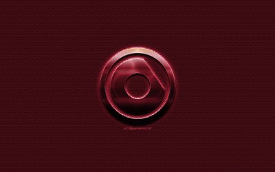 Nicky Romero logotyp, r&#246;d metall logo, red metalln&#228;t, Holl&#228;ndska DJ, kreativ konst, Nicky Romero, emblem, varum&#228;rken