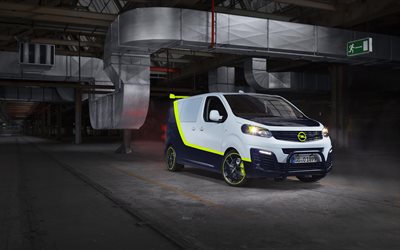 Opel O-Team Zafira Life, 4k, tuning, 2019 cars, minivans, 2019 Opel Zafira, O-Team, german cars, new Zafira, Opel