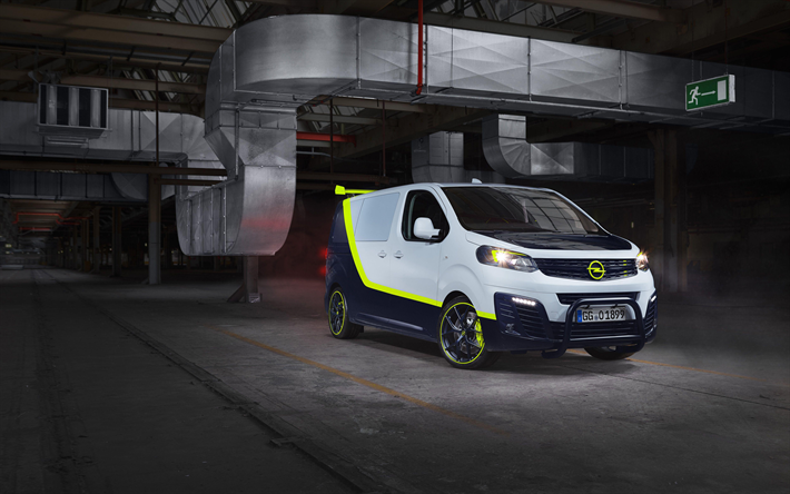Opel, A-Team, la Zafira Vita-4k, tuning, 2019, auto, minivan, il 2019 mercedes-benz viano, Un Team di auto tedesche, la nuova Zafira
