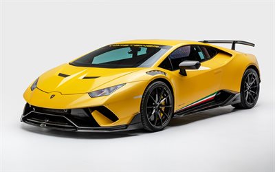 Vorsteiner, Lamborghini Newport Perfomante Vicenzo Edizione, 2019, LB724, sarı spor coupe, tuning, Newport, sarı otomobil, İtalyan spor araba, Lamborghini