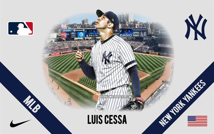 ダウンロード画像 ルイス Cessa Yankees メキシコの野球プレイヤー Mlb 肖像 米国 野球 ヤンキースタジアム Yankeesのロゴ メジャーリーグベースボール フリー のピクチャを無料デスクトップの壁紙