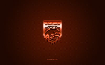 بورنيو, نادي كرة القدم الإندونيسي, الشعار البرتقالي, البرتقالي ألياف الكربون الخلفية, الدوري 1, كرة القدم, ساماريندا, إندونيسيا, شعار نادي بورنيو