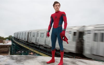 Spider-Man Homecoming, 2017, Tom Holland, Spider-Man