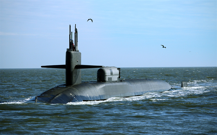 USS Georgia, SSGN-729, US nuclear submarine, United States Navy, Ohio-class submarine, USA