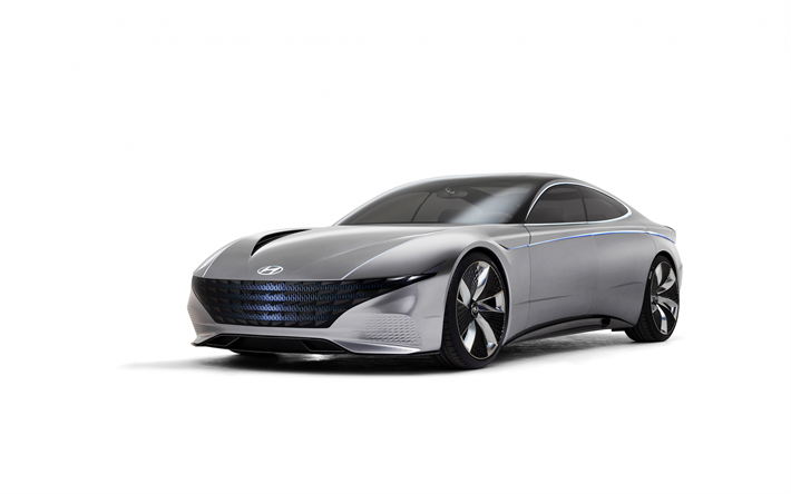 Hyundai Le Fil Rouge, 4k, studio, 2018 auto, coreano auto, concept car, Hyundai