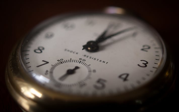 古い時計, 時間の概念, 懐中時計, ダイヤル, 時間