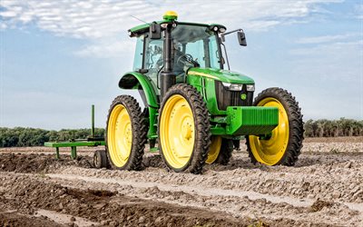 John Deere 6155RH, tractor, agricultural machinery, new 6155RH, harvesting concepts, John Deere