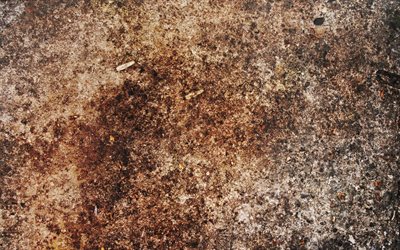 de b&#233;ton brun texture, 4k, macro, brun pierre fond, b&#233;ton textures, brun origines, brun pierre