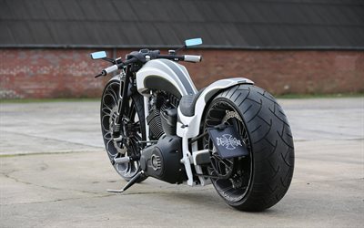 A Harley-Davidson Softail, Thunderbike TB-R, moto tuning, de luxo, motocicletas, americana de motocicletas, A Harley-Davidson