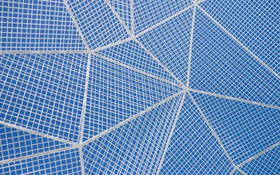 white mesh on a blue background, mesh texture, technology texture, background with mesh, internet, global networks concepts