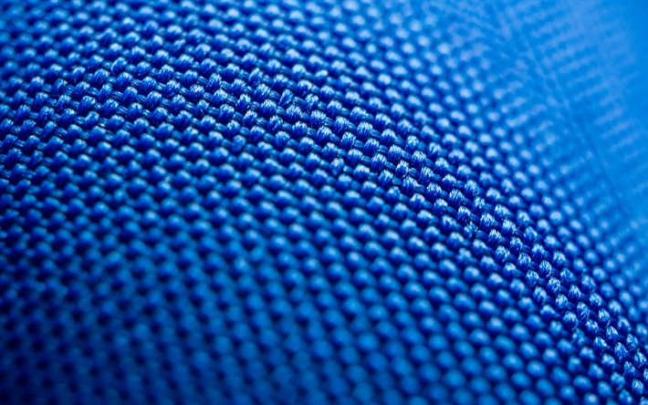 bleu tricot&#233; texture, en bonneterie, fond, bleu, tissu, texture, tissu bleu d&#39;arri&#232;re-plan