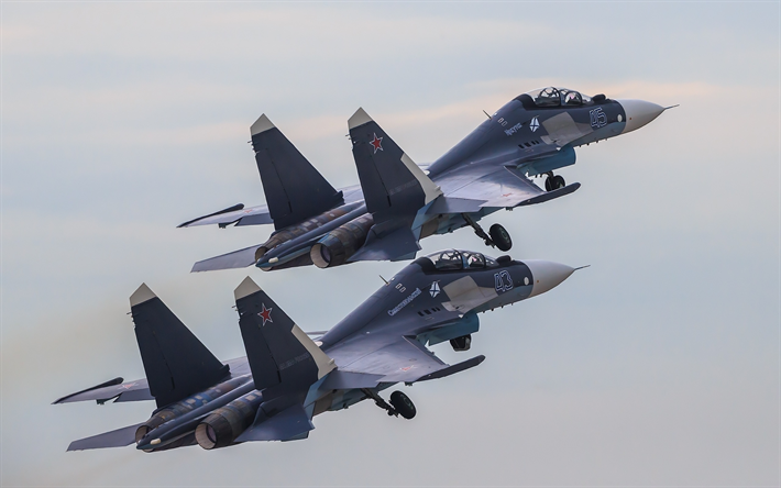 Su-30 MQ, caccia da combattimento, l&#39;aviazione militare, dell&#39;aeronautica russa, Russia