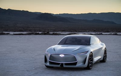 Infiniti Q Inspiration Concept, 4k, 2018 cars, supercars, Infiniti