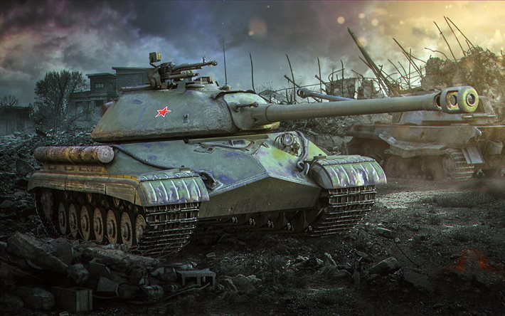 World of tanks, IS-8, IS-5, T-10, Object 730