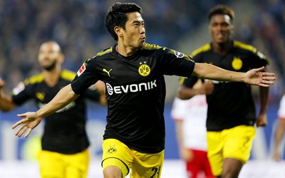 Shinji Kagawa, football, Borussia Dortmund, Japanese footballer, Germany, Bundesliga