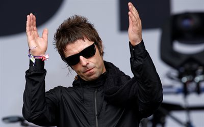 Liam Gallagher, 4k, l&#39;Oasis, la bande, le musicien Britannique des Yeux de Fouine