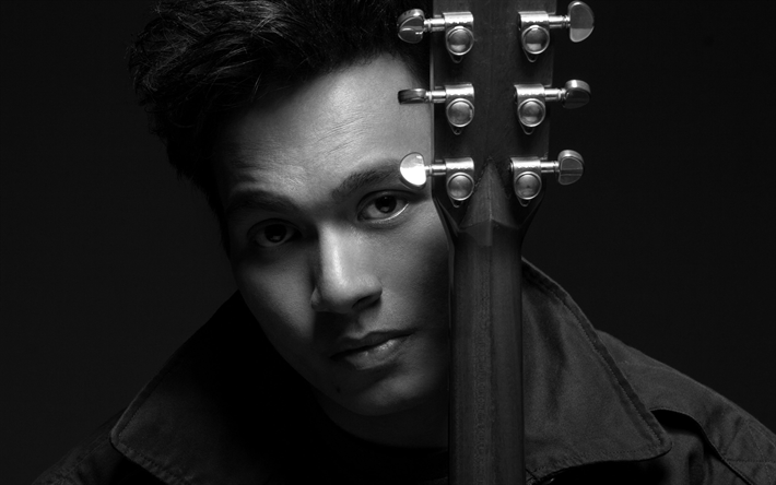 Rendy Pandugo, 4k, Indonesian singer, portrait, musician, Indonesia