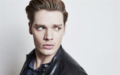 Dominic Sherwood, portrait, young British actor, photoshoot, handsome man