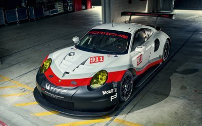 Porsche 911 RSR, 2017, tuning Porsche, Porsche sport